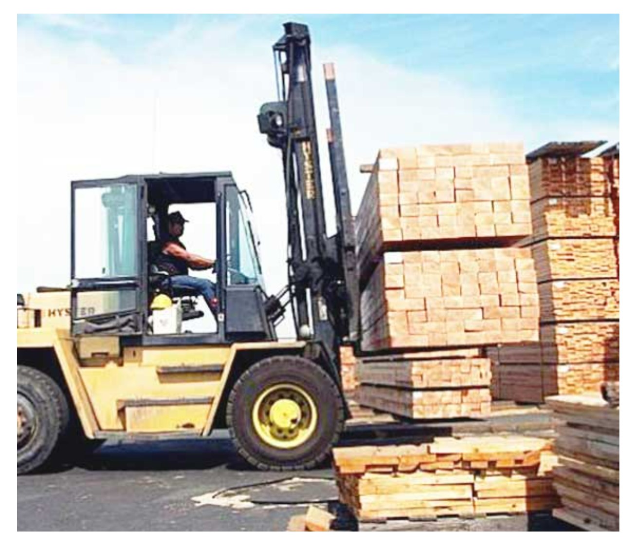 Hyster forklift