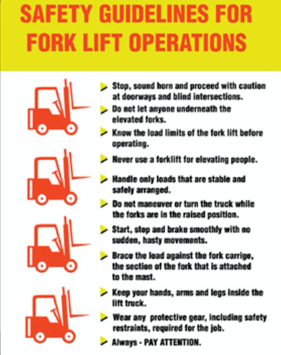 Safety Tips For Forklift Operations